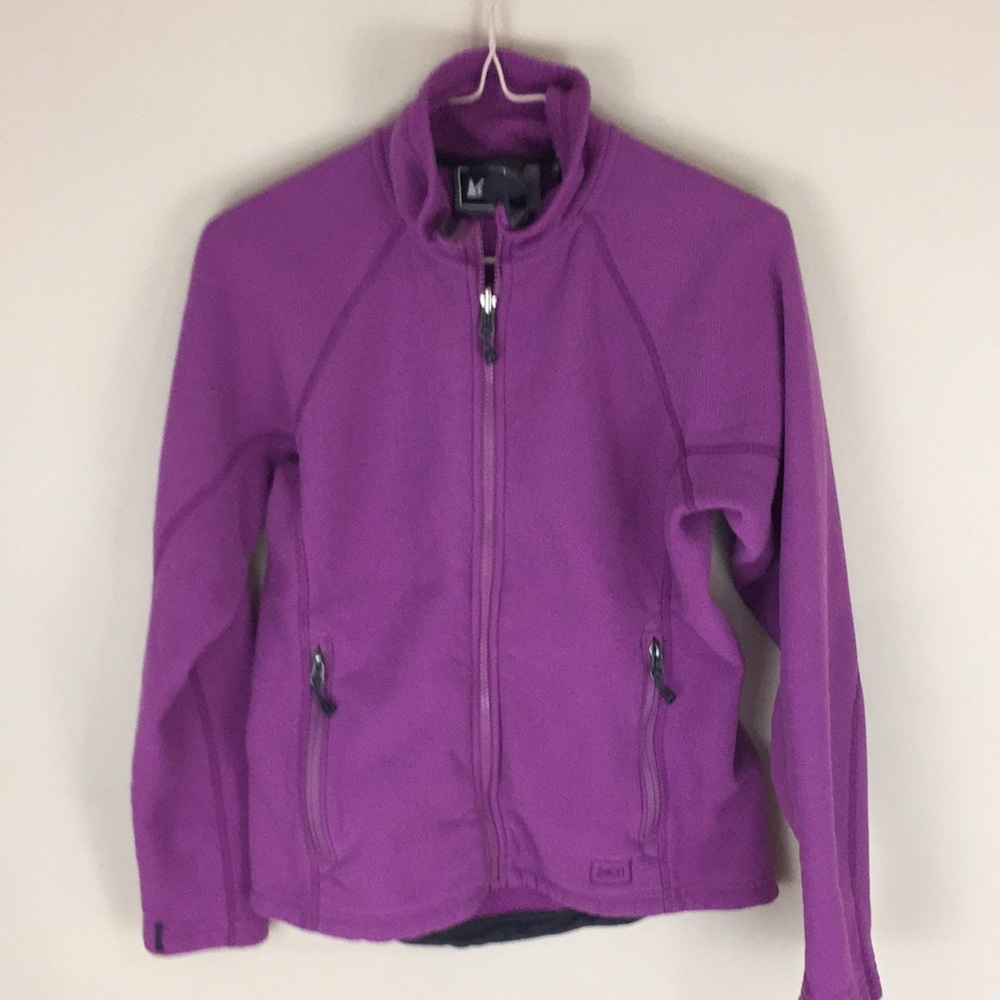 REI Purple Zip In Polartec Thermal Pro Full Zip and Jacket Size XS